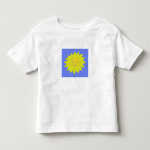 T-shirt Pour Les Tous Petits Tee avec Soleil Jaune