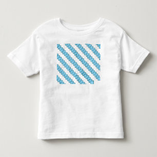 T-shirt Pour Les Tous Petits Tee-shirt blanc pour enfants avec motif géométriqu