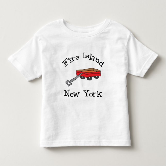 T-shirt Pour Les Tous Petits Tee - shirt de Fire Island (Devant)