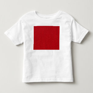 T-shirt Pour Les Tous Petits Tee-shirt pour tout-petit rouge tomate personnalis