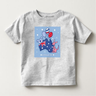 T-shirt Pour Les Tous Petits Tee - shirts de la fête nationale australienne pou