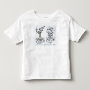 T-shirt Pour Les Tous Petits Télécopie des gravures de cuivre