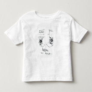 T-shirt Pour Les Tous Petits Télécopies de la signature de William Shakespear