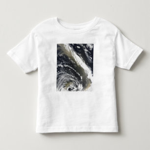 T-shirt Pour Les Tous Petits Tempête de poussière soufflant au-dessus de la m