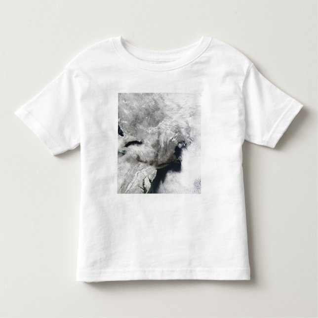 T-shirt Pour Les Tous Petits Tempête hivernale sévère (Devant)