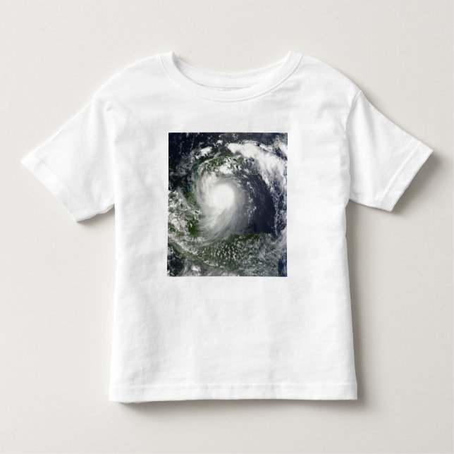 T-shirt Pour Les Tous Petits Tempête tropicale Karl sur la péninsule du Yucatan (Devant)