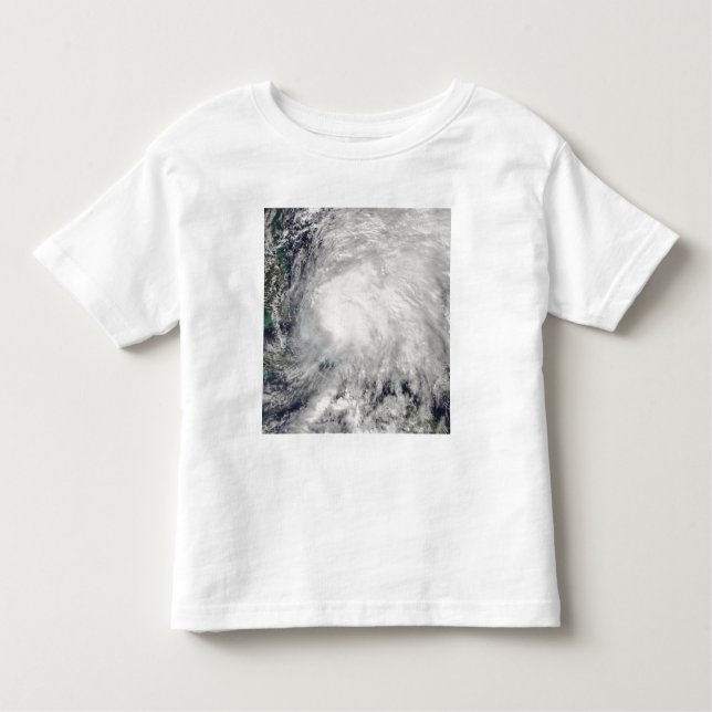 T-shirt Pour Les Tous Petits Tempête tropicale Noel au-dessus des Bahamas (Devant)