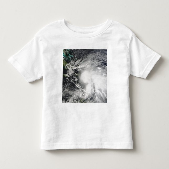 T-shirt Pour Les Tous Petits Tempête tropicale Noel sur Haïti (Devant)