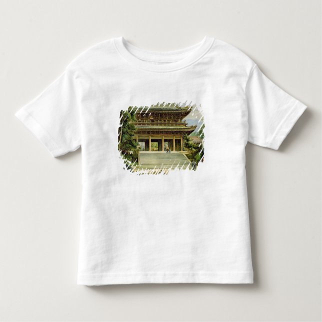 T-shirt Pour Les Tous Petits Temple bouddhiste à Kyoto, Japon (Devant)