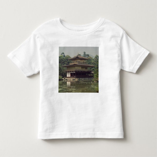 T-shirt Pour Les Tous Petits Temple de Kinkaku consacré à la mémoire (Devant)