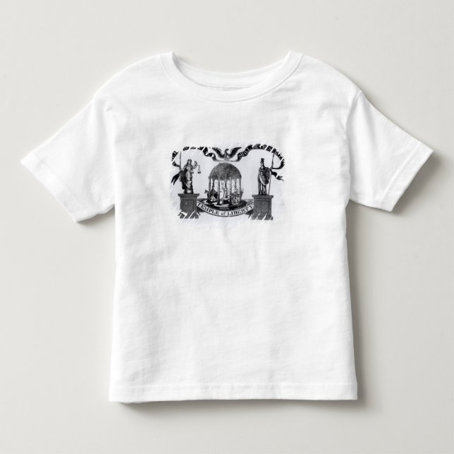 T-shirt Pour Les Tous Petits Temple de la liberté, 1834 (Devant)