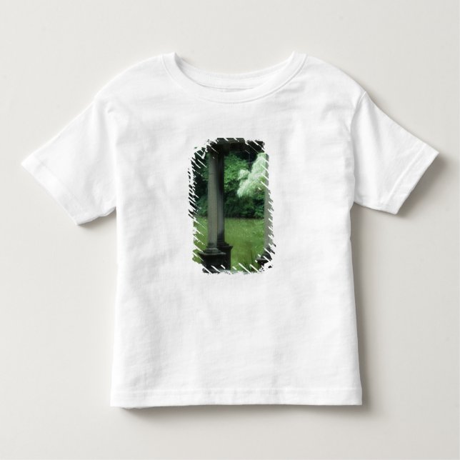 T-shirt Pour Les Tous Petits Temple de l'amour aux vieux jardins de Westbury (Devant)