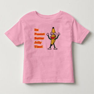 T-shirt Pour Les Tous Petits Temps de gelée de beurre d'arachide
