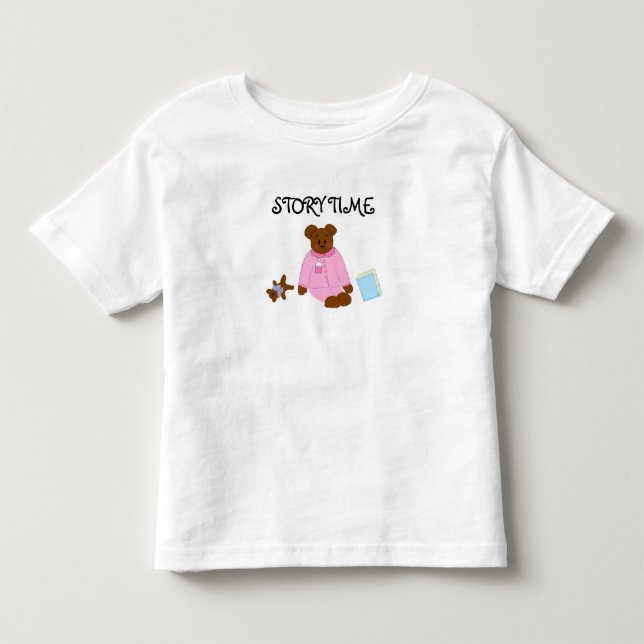 T-shirt Pour Les Tous Petits Temps de lecture (Devant)