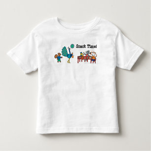 T-shirt Pour Les Tous Petits Temps préscolaire de Maisy et de casse-croûte