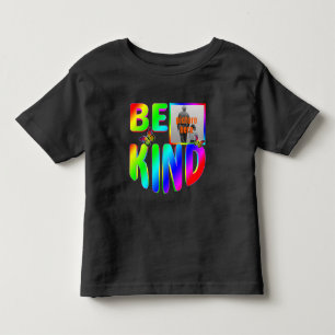 T-SHIRT POUR LES TOUS PETITS TENDANCE PERSONNALISÉ SOIS GENTIL ARC-EN-CIEL PAPI