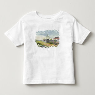 T-shirt Pour Les Tous Petits Tendant des plantes de thé (la semaine sur le