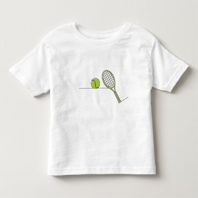 T-shirt Pour Les Tous Petits Tennis Lover | cadeau de tennis (Devant)