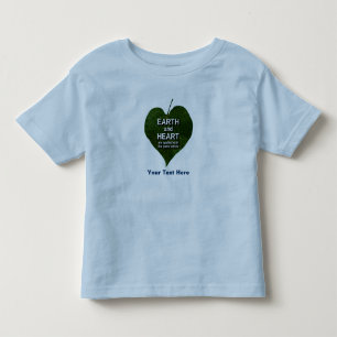 T-shirt Pour Les Tous Petits Terre - Anagram du coeur