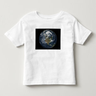 T-shirt Pour Les Tous Petits Terre entière montrant l'Amérique du Nord 5