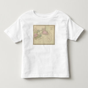 T-shirt Pour Les Tous Petits Terre-Neuve, la Nouvelle-Écosse, et le Nouveau
