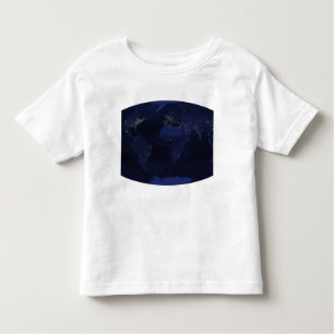 T-shirt Pour Les Tous Petits TerreàĂÂââÂs lumières nocturnes générées par l'hom