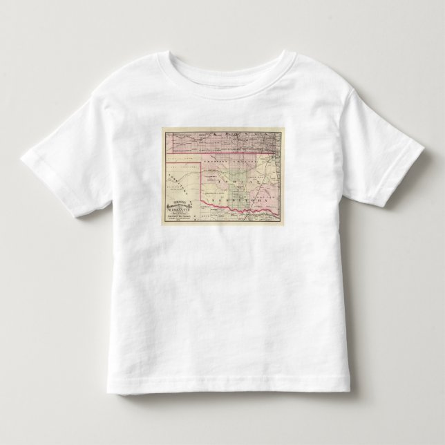 T-shirt Pour Les Tous Petits Territoire indien 2 (Devant)