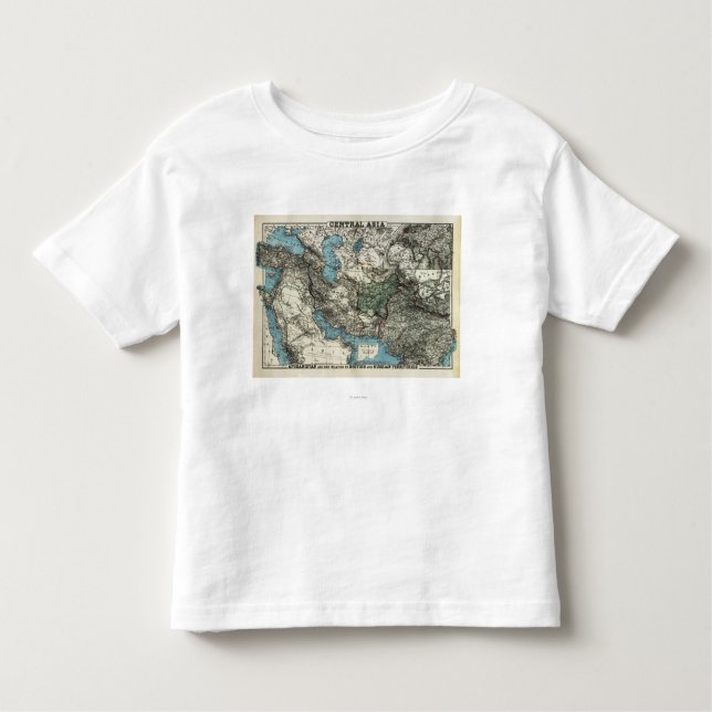 T-shirt Pour Les Tous Petits Territoires britanniques et russes de (Devant)