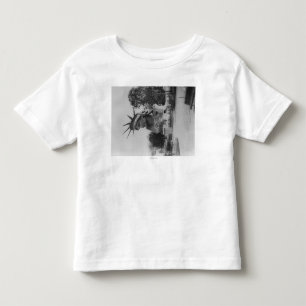 T-shirt Pour Les Tous Petits Tête de statue de la liberté en parc de Paris