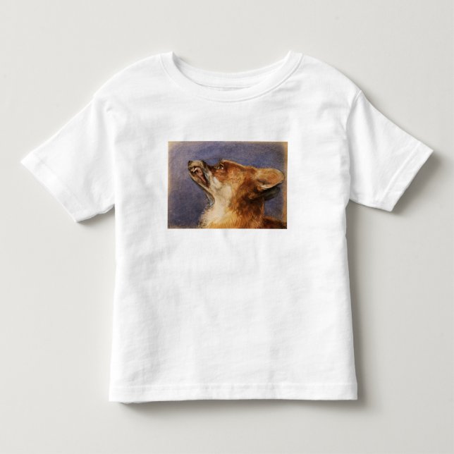 T-shirt Pour Les Tous Petits Tête d'un Fox (Devant)