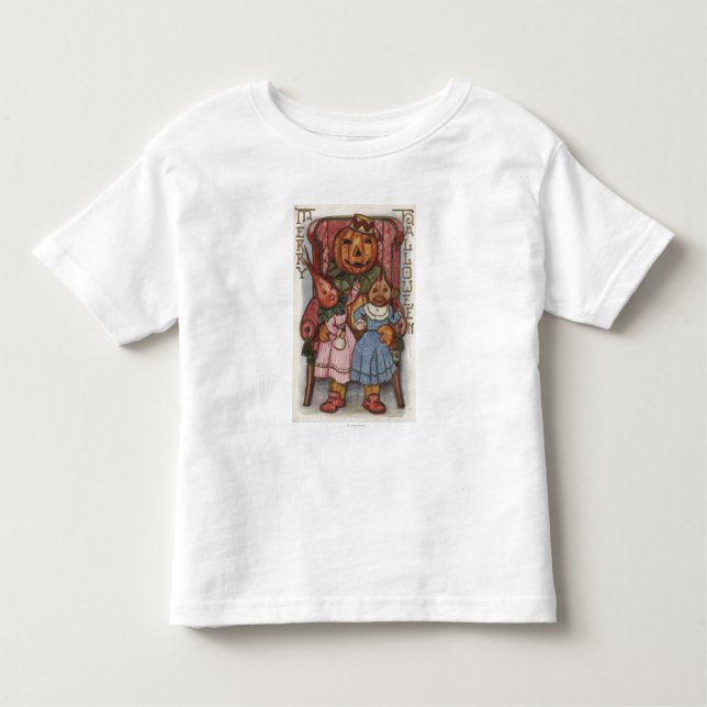T-shirt Pour Les Tous Petits Têtes de Halloween GreetingTurnip (Devant)