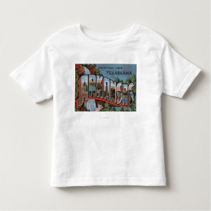 T-shirt Pour Les Tous Petits Texarkana, Arkansas (scène de cascade)