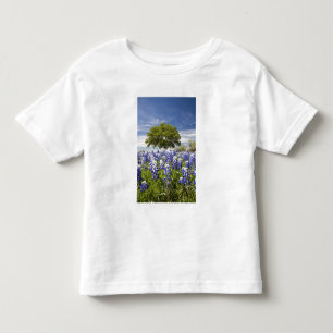 T-shirt Pour Les Tous Petits Texas bluebonnets (lupinus texensis) et chêne