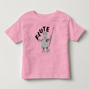 T-shirt Pour Les Tous Petits Texte Robot de flux