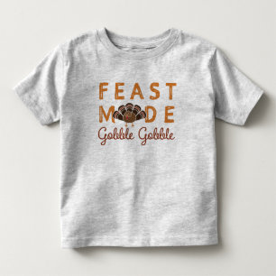 T-shirt Pour Les Tous Petits Thanksgiving