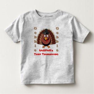 T-shirt Pour Les Tous Petits Thanksgiving de Kaspar le troisième