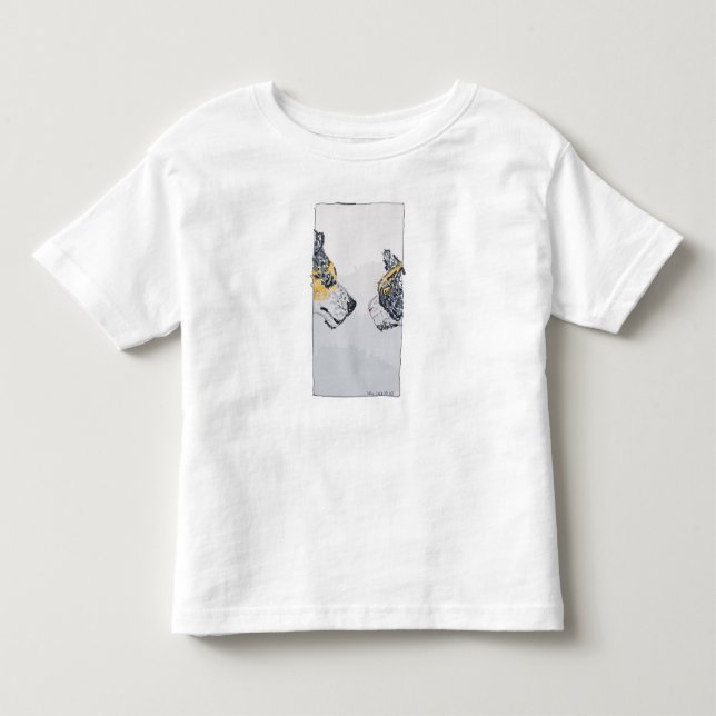 T-shirt Pour Les Tous Petits The Stare (Devant)