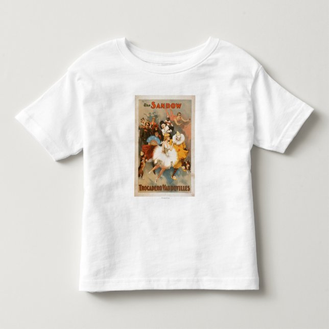 T-shirt Pour Les Tous Petits Thème de carnaval de vaudevilles de Sandow (Devant)