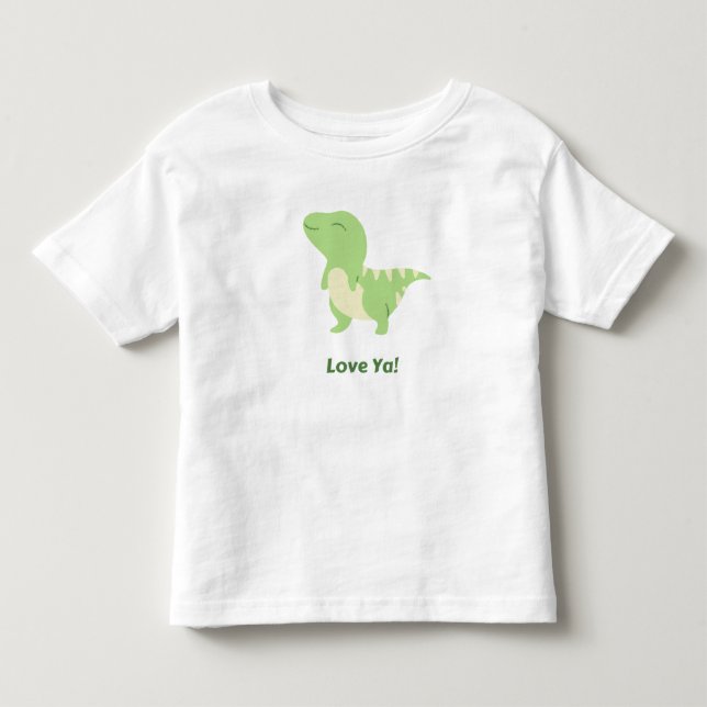 T-shirt Pour Les Tous Petits Thème Dragon de bébé (Devant)