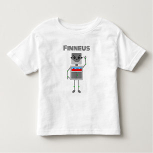 T-shirt Pour Les Tous Petits Thème Robot personnalisé