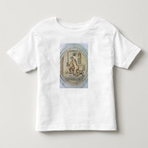 T-shirt Pour Les Tous Petits Theseus luttant avec le Minotaur