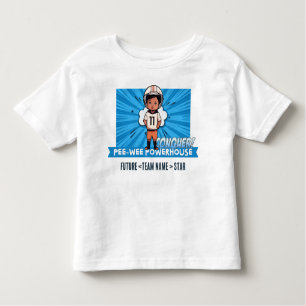 T-shirt Pour Les Tous Petits Tiny Titan de [Nom de l'équipe] #24 personnalisabl