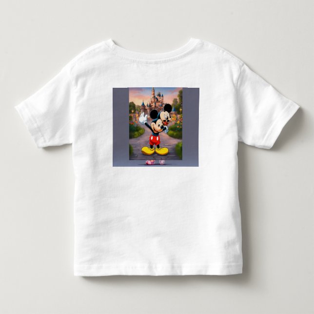 T-shirt Pour Les Tous Petits tissu tshit (Dos)