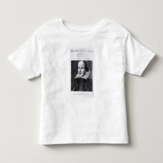 T-shirt Pour Les Tous Petits Titlepage, 'M. William Shakespeares (Devant)