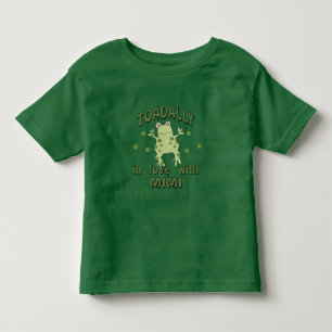 T-shirt Pour Les Tous Petits TOADALY Love Mimi Frog