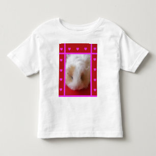 T-shirt Pour Les Tous Petits Toddler Guinée Coeurs de cochon T Chemise