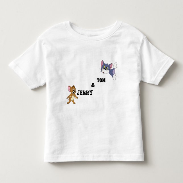 T-SHIRT POUR LES TOUS PETITS TODDLER TOM ET JERRY SHIRT (Devant)