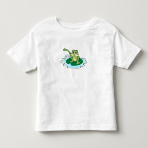 T-shirt Pour Les Tous Petits Toilette de grenouille
