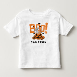T-shirt Pour Les Tous Petits Tom & Jerry   Happy Halloween Boo