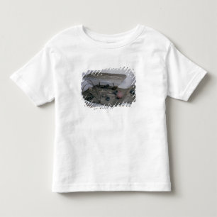 T-shirt Pour Les Tous Petits Tombe d'un chef gaulois et de son conducteur de